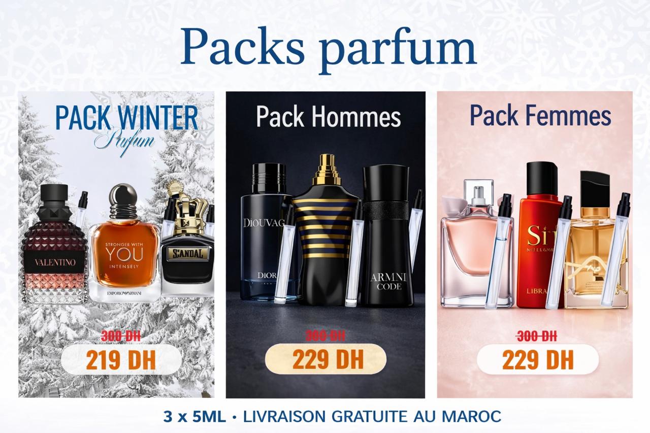 LES PACK 3X10ML ET 2X10ML