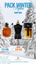 SWY INTENSELY + LE MALE LE PARFUM + DIOR HOMME INTENSE