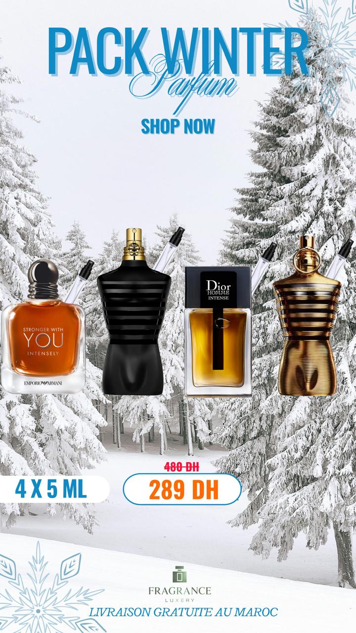 SWY INTENSELI + LE MALE + DIOR HOMME INTENSE + LE MALE ELIXIR